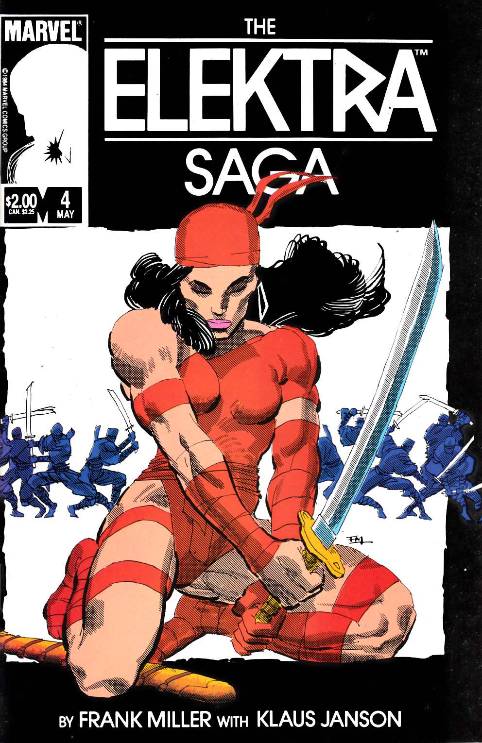 Elektra Saga #4 Near Mint Minus (9.2) [Marvel Comic] THUMBNAIL