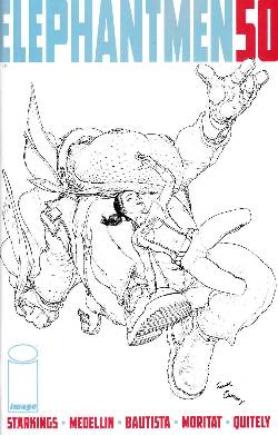 Elephantmen #50 Cover B- Quitely Sketch Incentive [Comic] LARGE