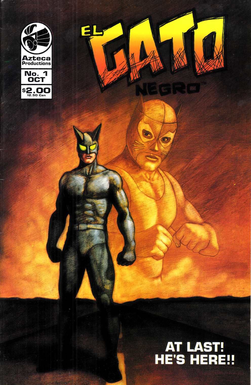 El Gato Negro #1 Very Fine (8.0) [Azteca Comic] THUMBNAIL