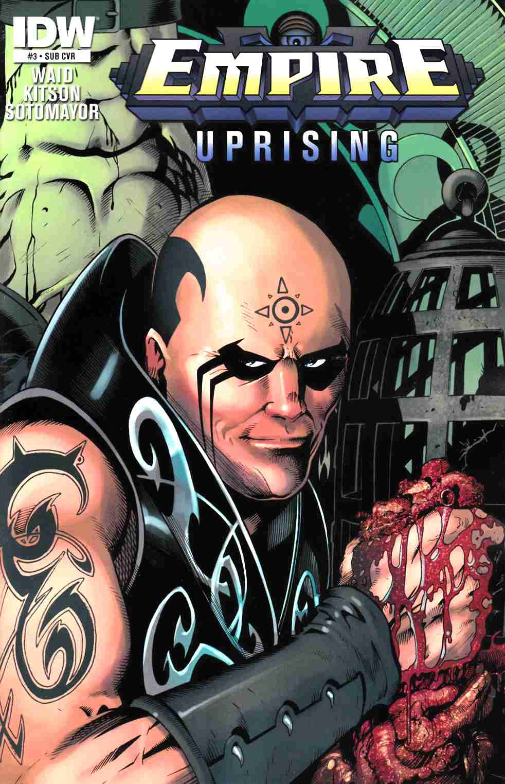 Empire Uprising #3 Subscription Cover [IDW Comic] LARGE