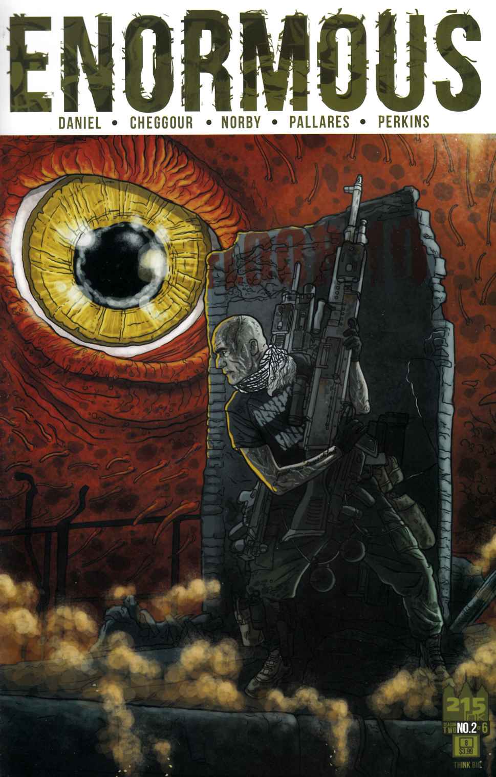 Enormous Vol 2 #2 Cover B- Ramon [215 Ink Comic] THUMBNAIL