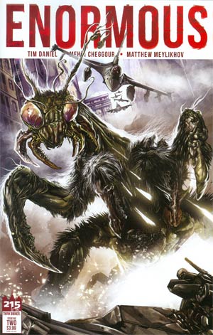 Enormous #2 Cover A- Cheggour [215 Ink Comic] THUMBNAIL
