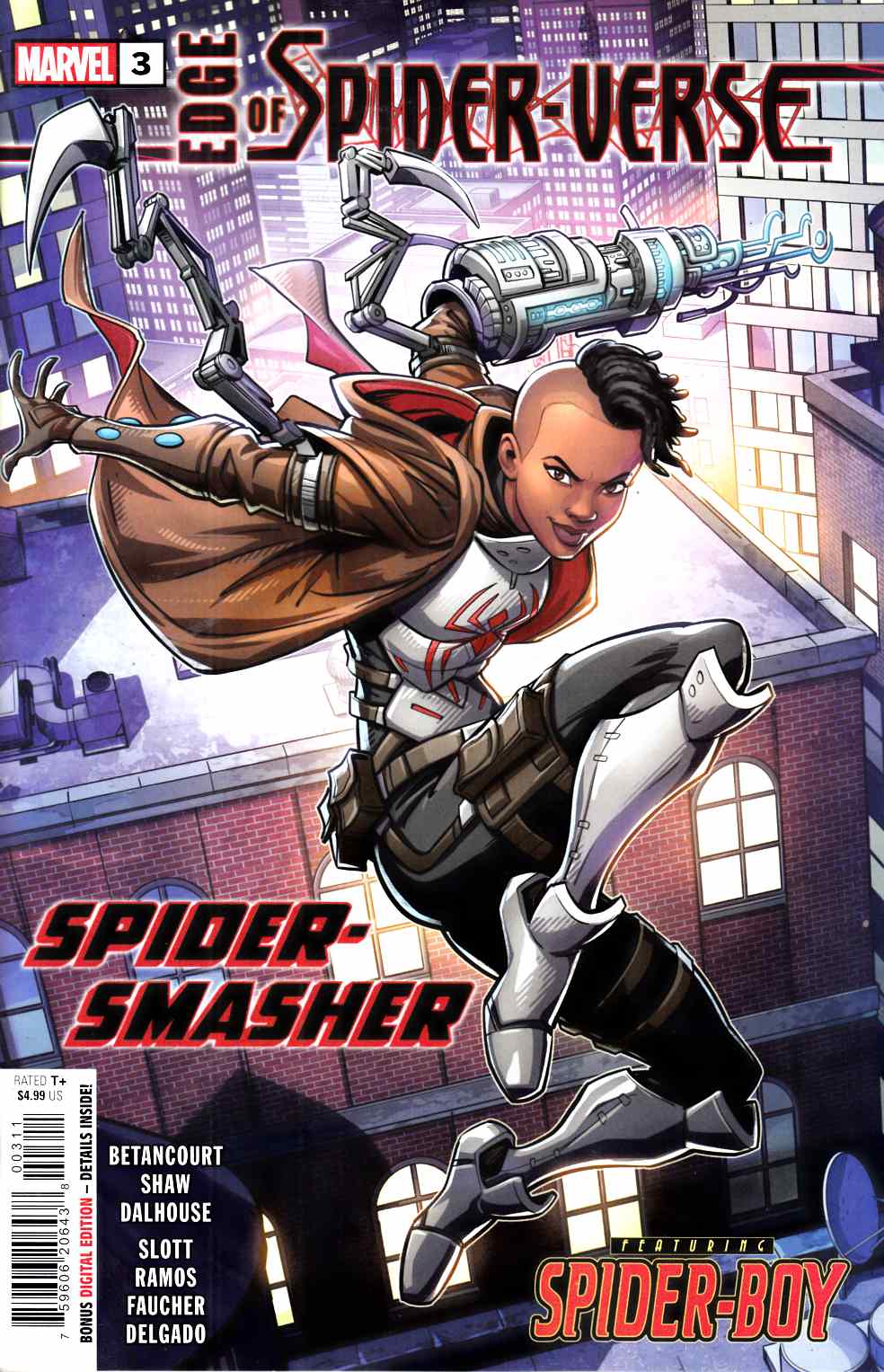Edge of Spider-Verse #3 Near Mint (9.4) [Marvel Comic] THUMBNAIL