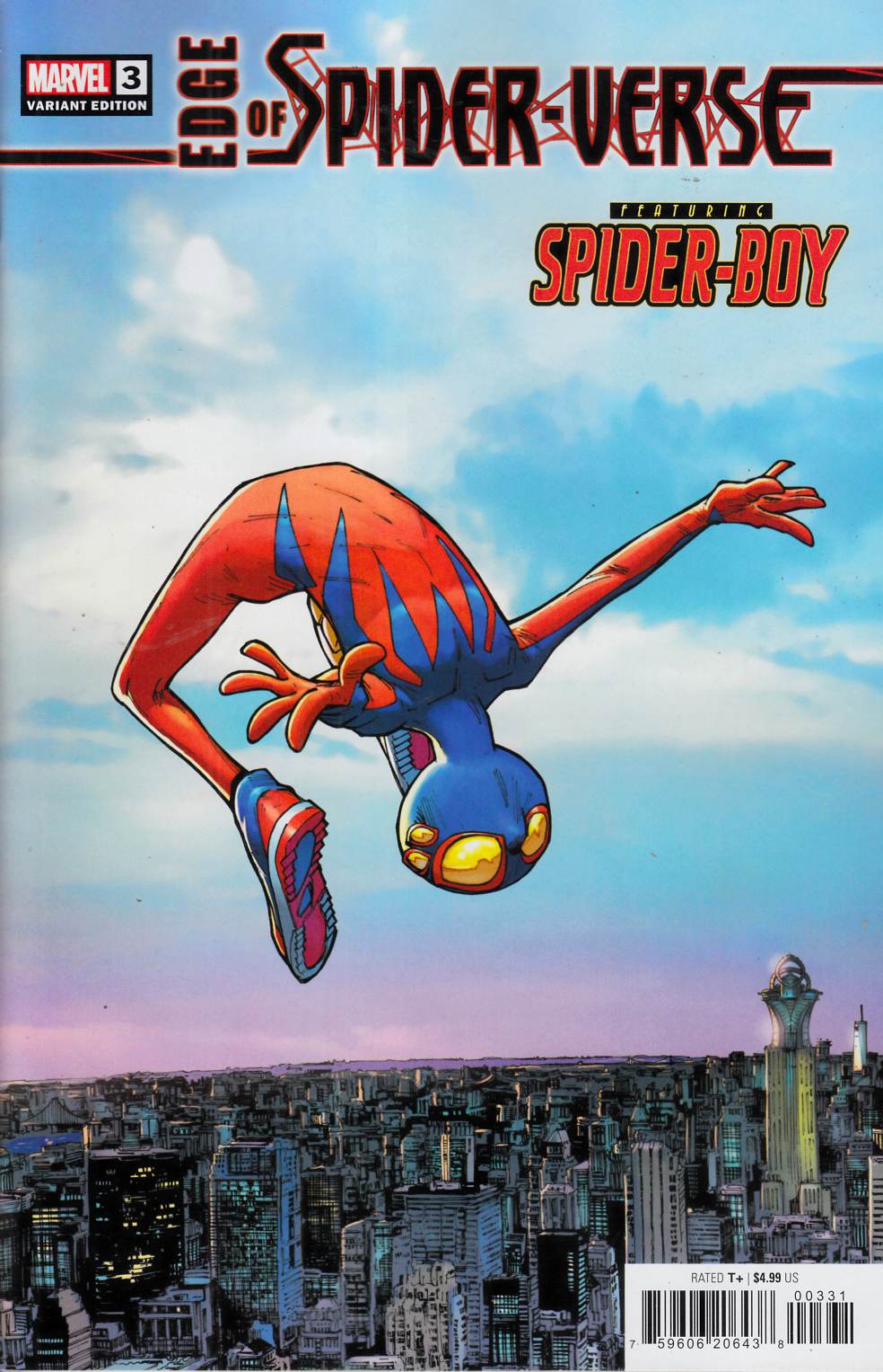 Edge of Spider-Verse #3 Ramos Variant Cover Near Mint (9.4) [Marvel Comic] THUMBNAIL