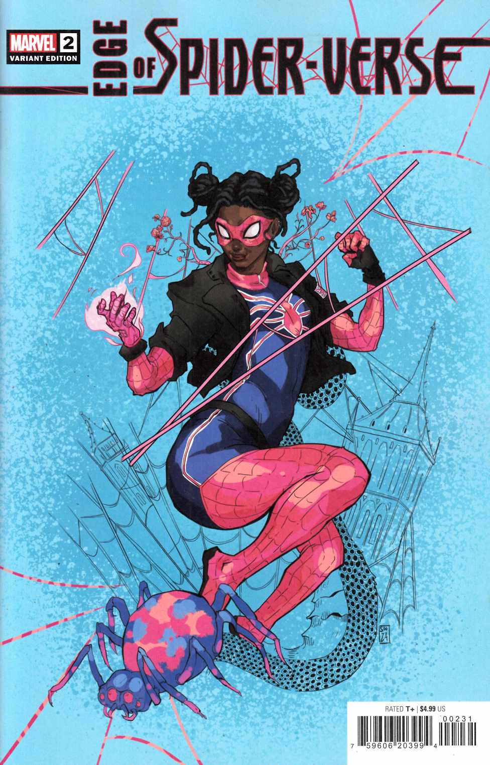 Edge of Spider-Verse #2 Souza Variant Cover Near Mint (9.4) [Marvel Comic] LARGE