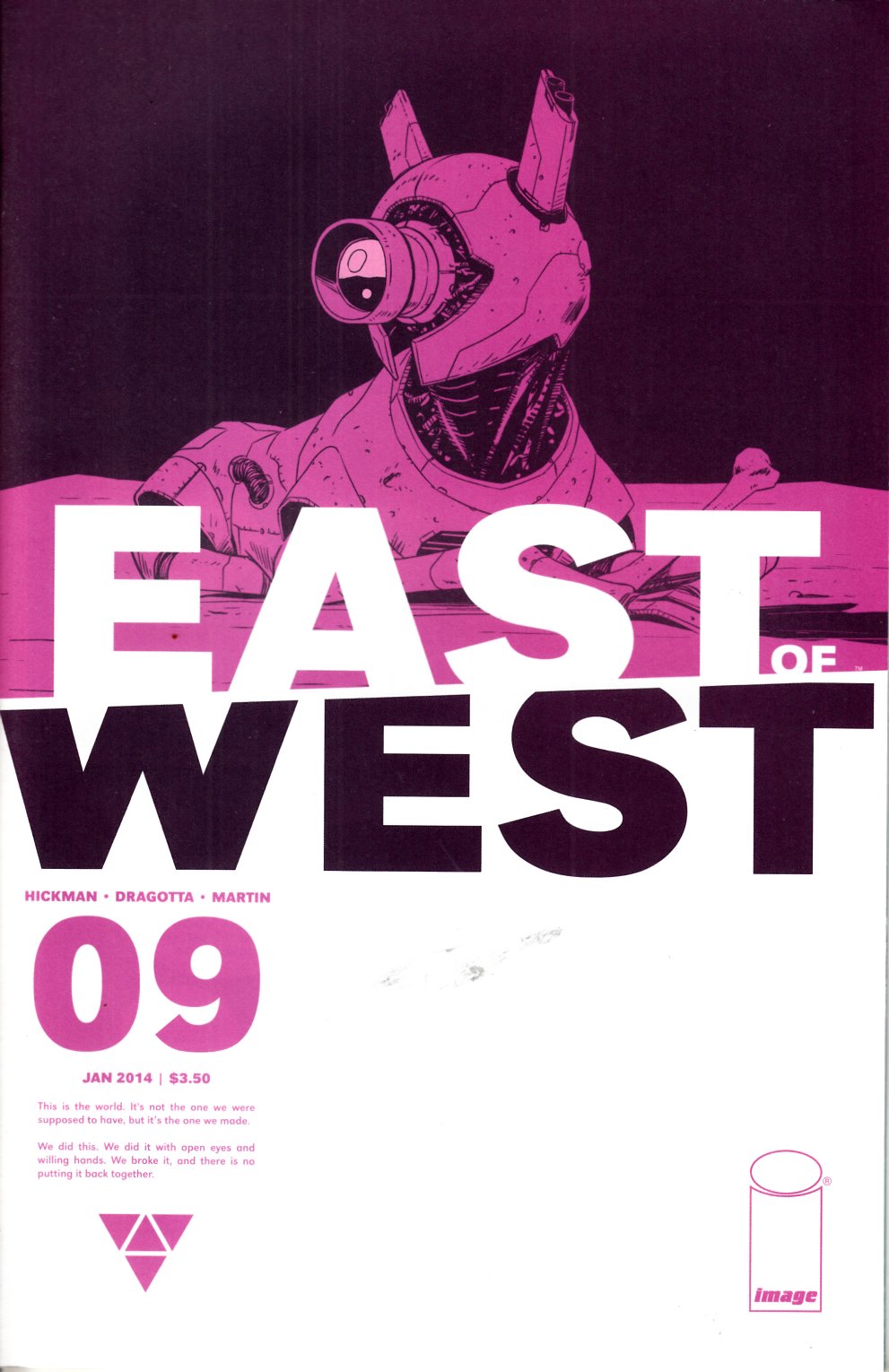 East of West #9 Very Fine (8.0) [Image Comic] LARGE