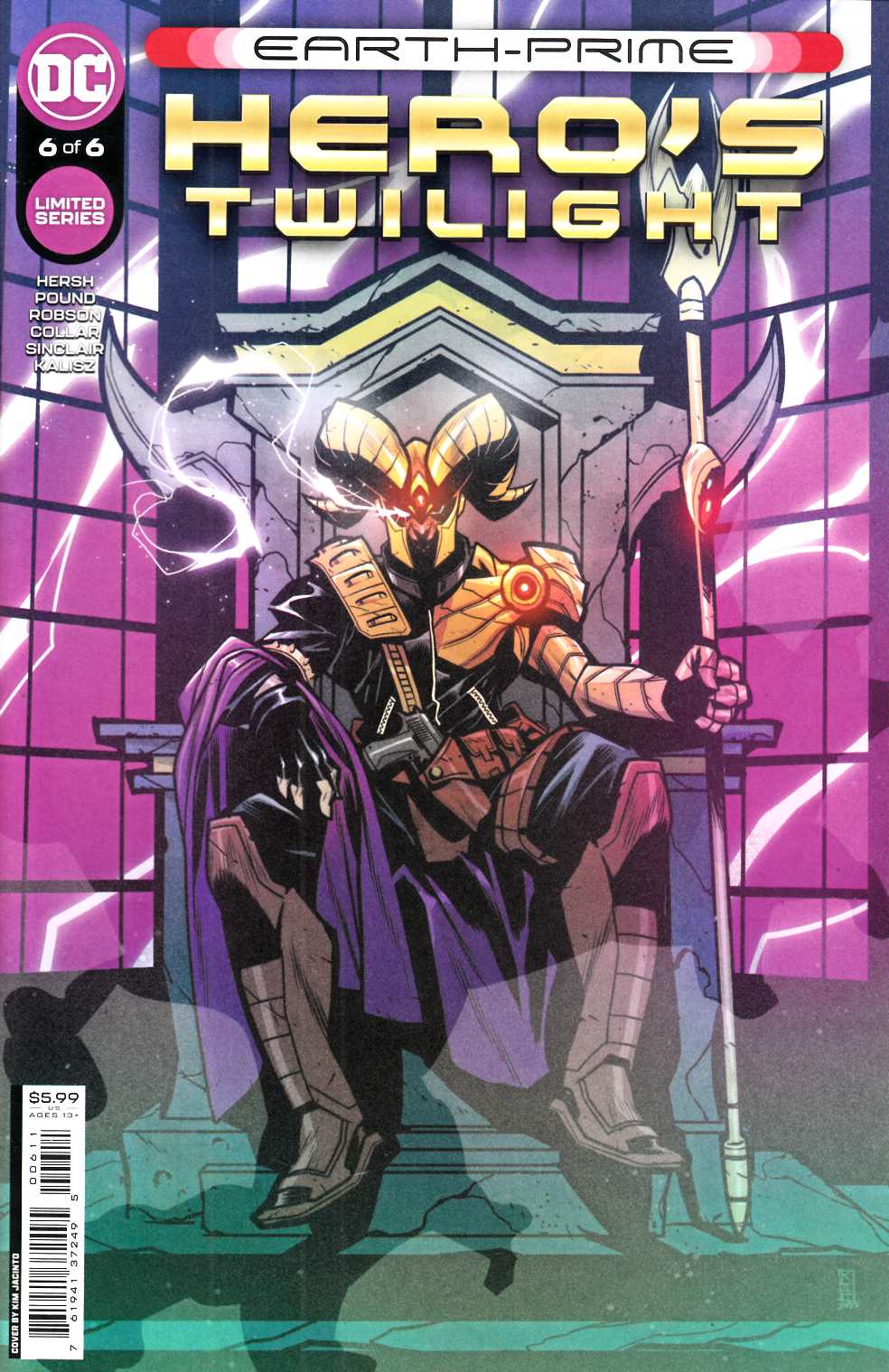Earth Prime Heroes Twilight #6 Near Mint (9.4) [DC Comic] THUMBNAIL