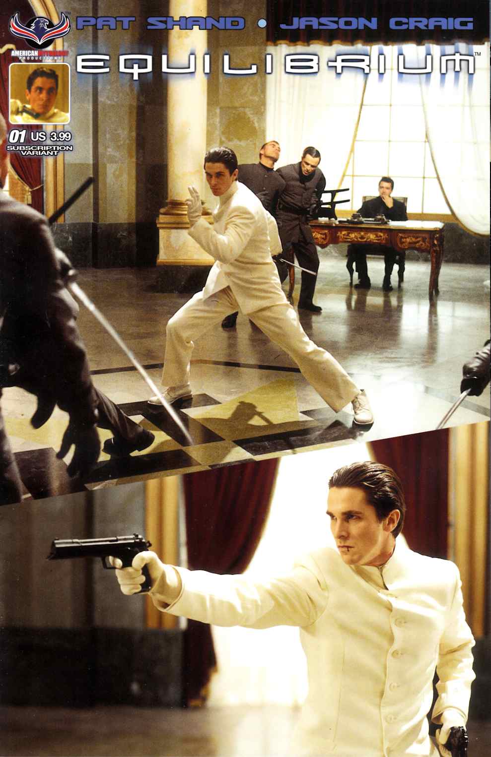 Equilibrium #1 Photo Subscription Cover [American Mythology Comic] LARGE