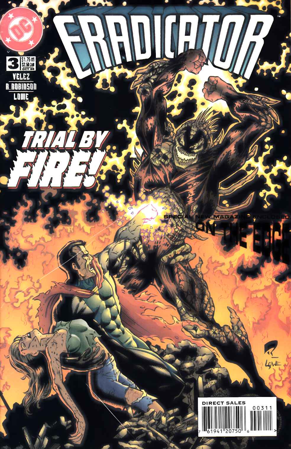 Eradicator #3 Near Mint (9.4) [DC Comic] THUMBNAIL