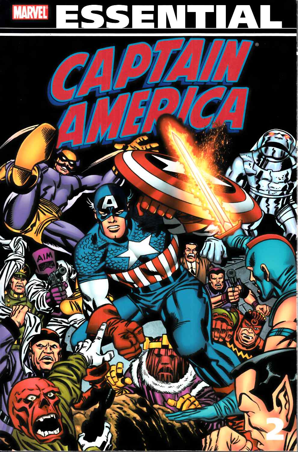 Essential Captain America Volume 2 Third Edition Very Fine/Near Mint (9.0) [Marvel Softcover] THUMBNAIL