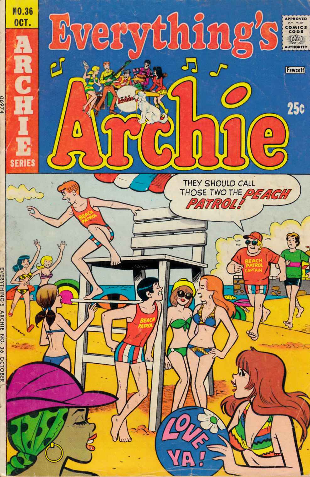 Everything's Archie #36 Good/Very Good Plus (3.0) [Archie Comic] LARGE