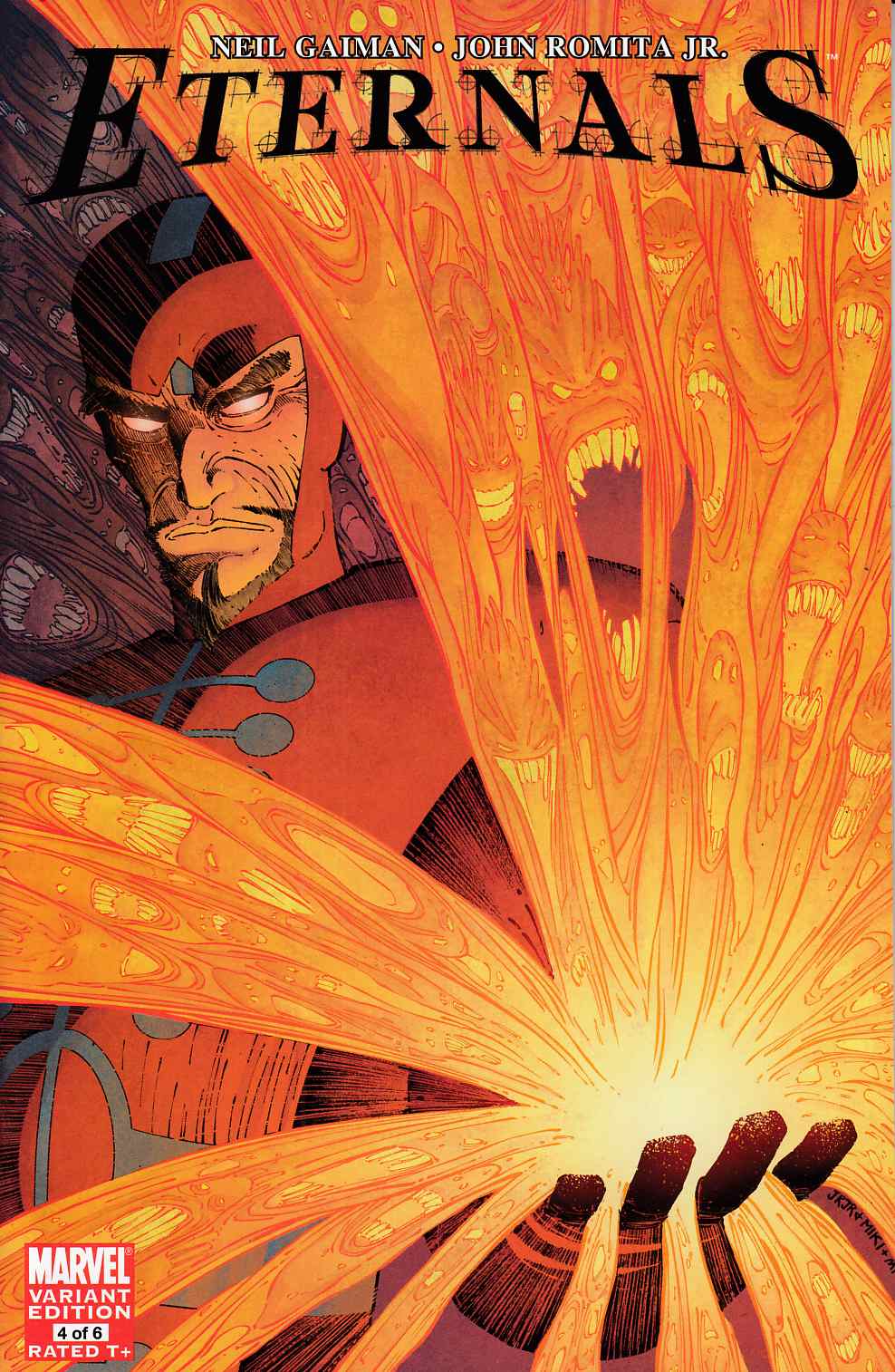 Eternals #4 Romita Jr Variant Cover Near Mint (9.4) [Marvel Comic] THUMBNAIL
