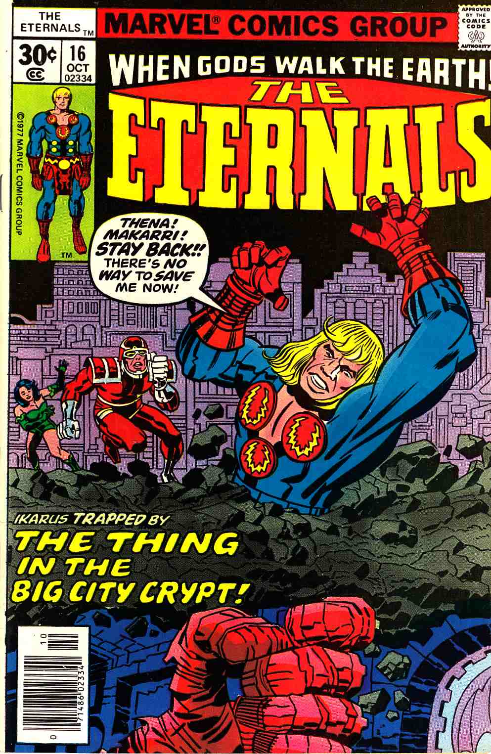 The Eternals #16 Very Fine (8.0) [Marvel Comic] THUMBNAIL