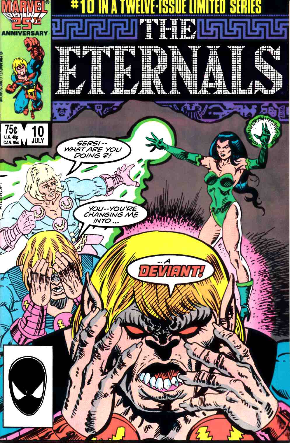 Eternals #10 Very Fine (8.0) [Marvel Comic] LARGE
