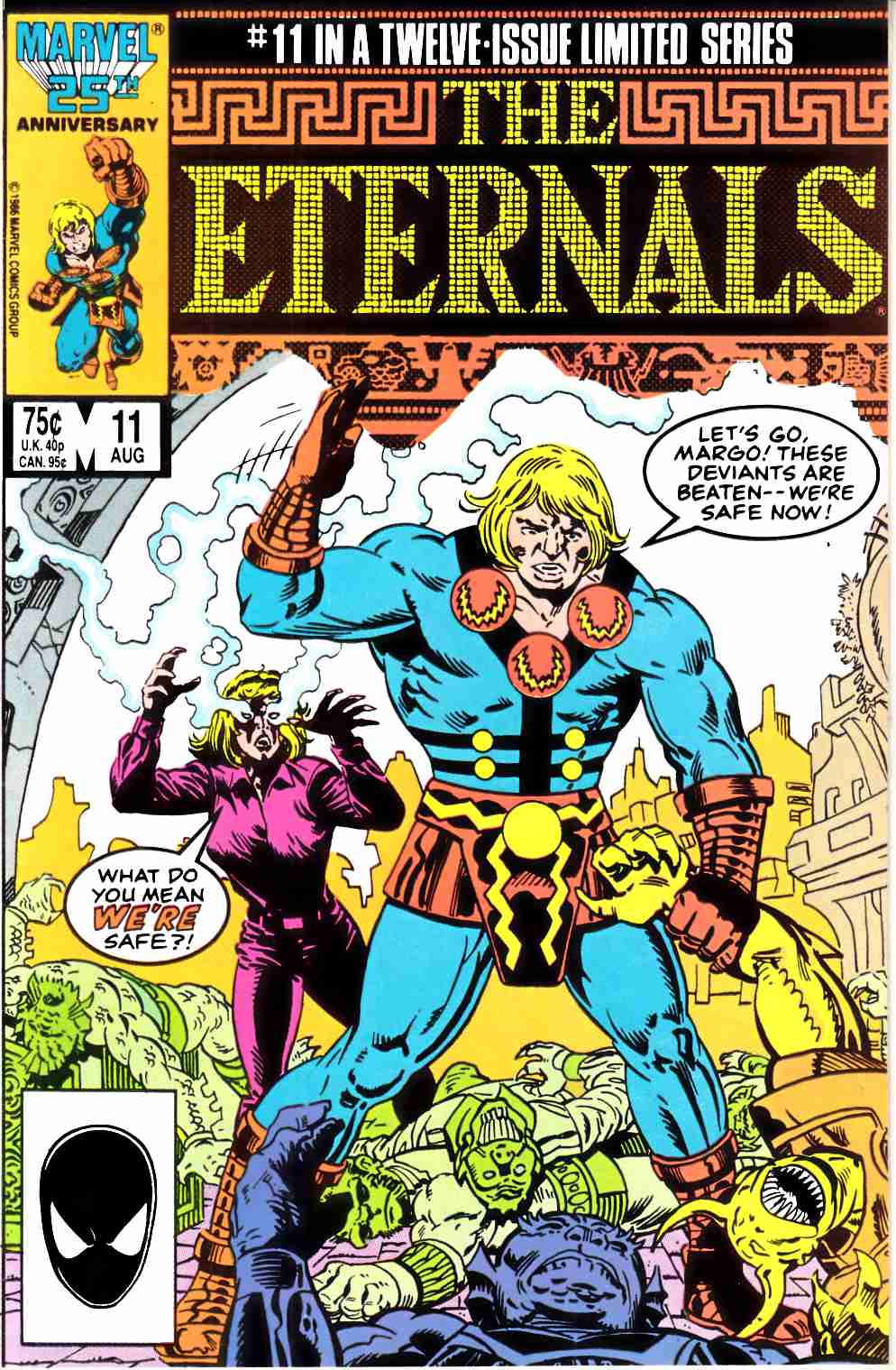 Eternals #11 Very Fine (8.0) [Marvel Comic] LARGE