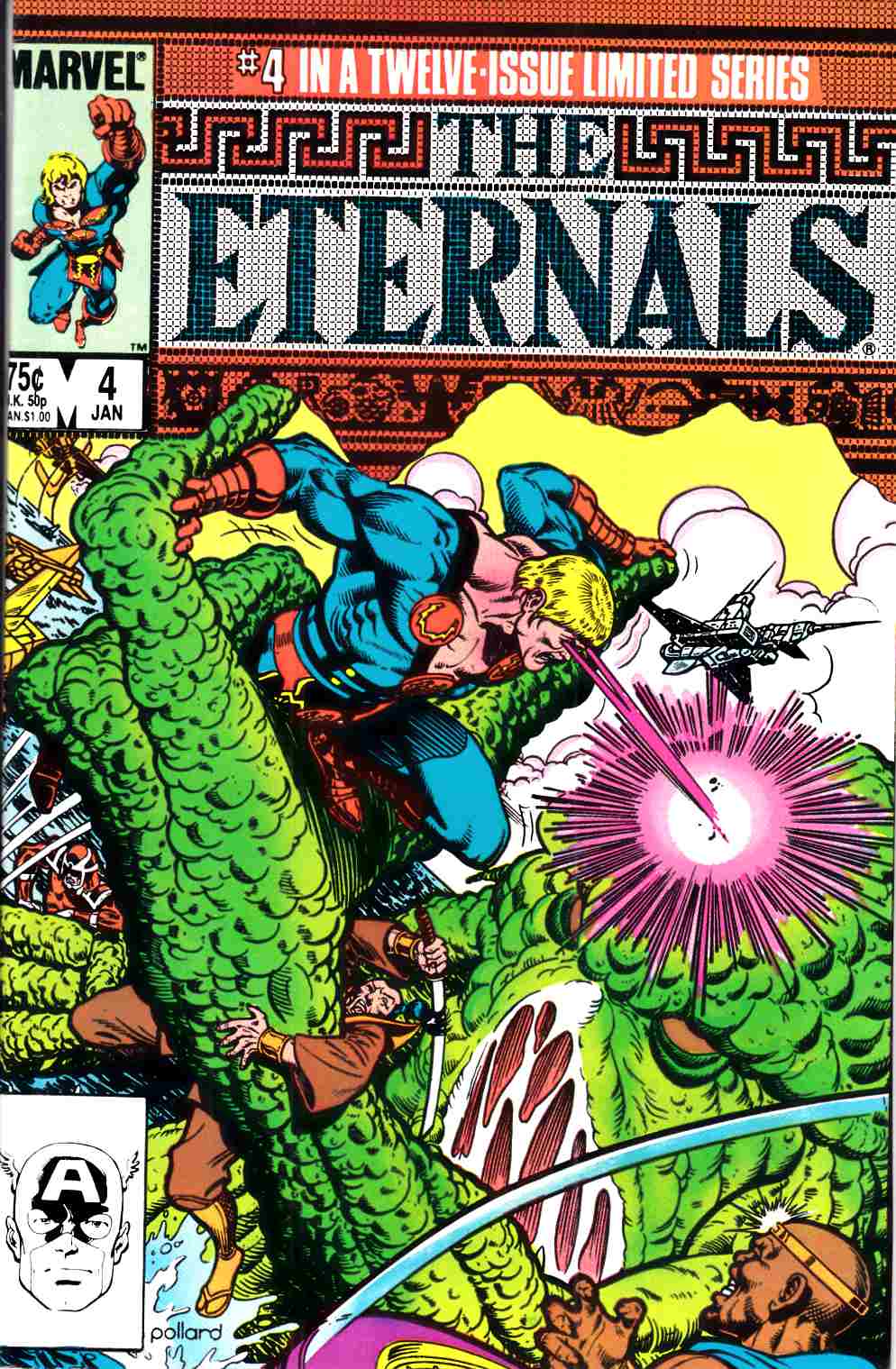 Eternals #4 Near Mint (9.4) [Marvel Comic] LARGE
