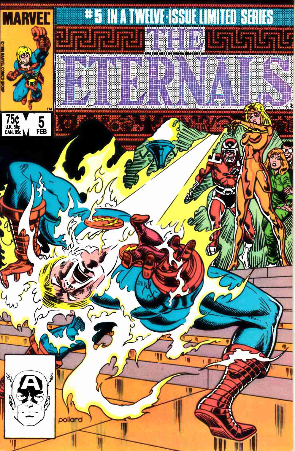 Eternals #5 Very Fine (8.0) [Marvel Comic] LARGE