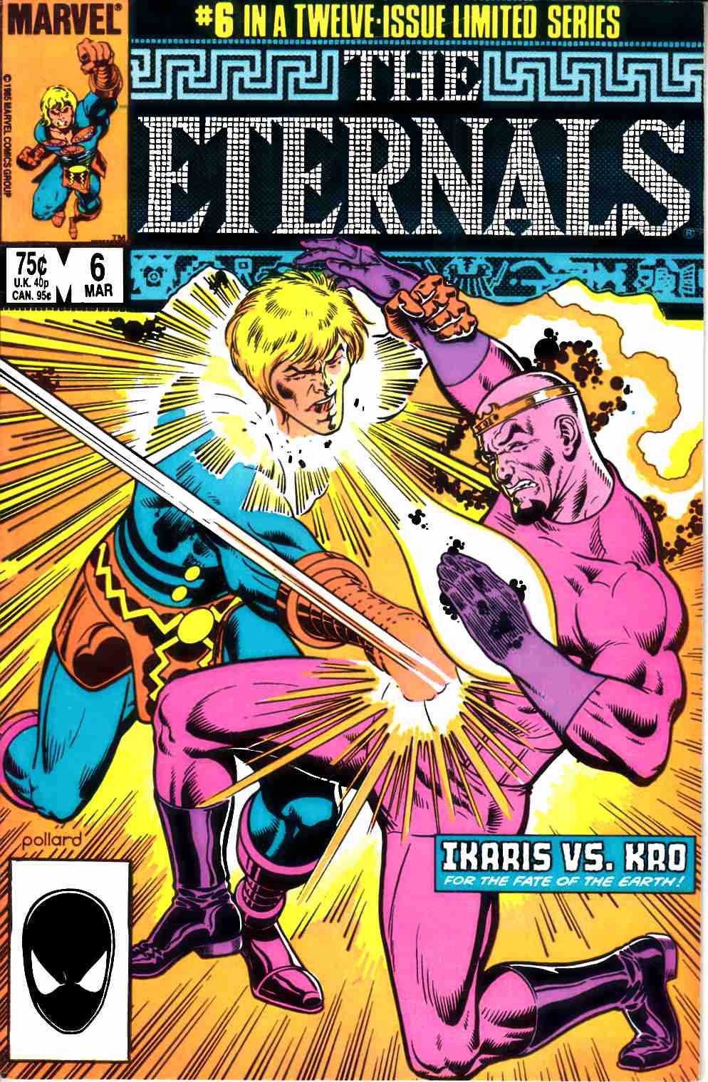 Eternals #6 Very Fine (8.0) [Marvel Comic] THUMBNAIL