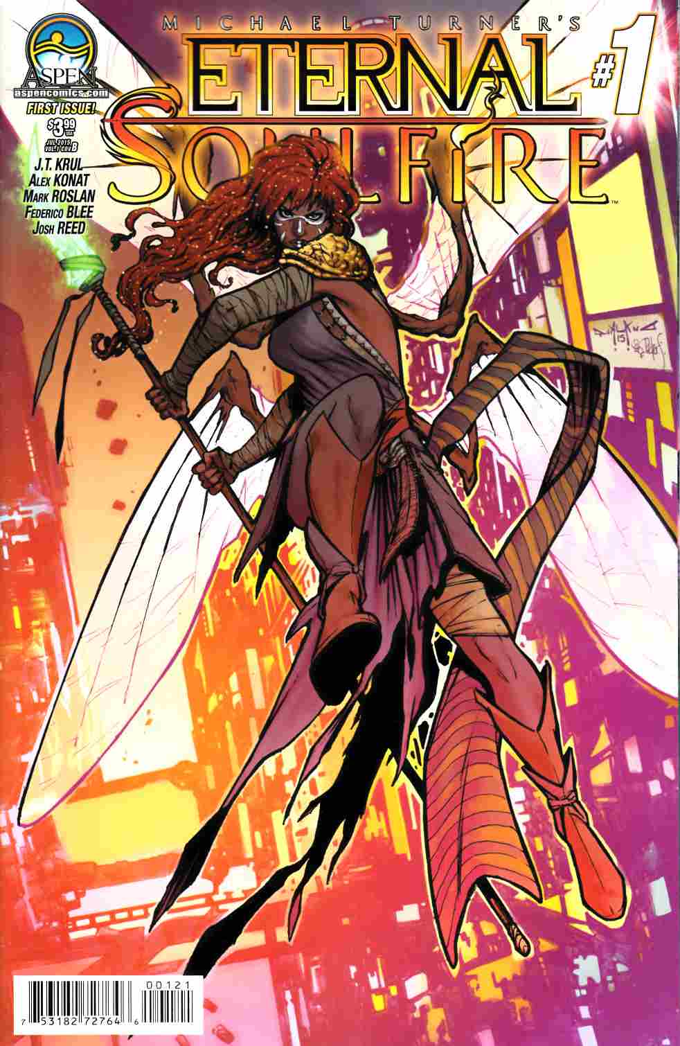 Eternal Soulfire #1 Cover B [Aspen Comic] LARGE