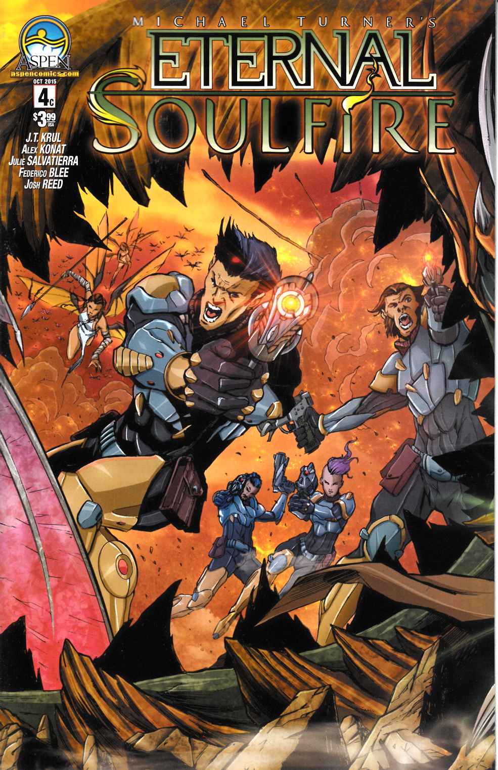 Eternal Soulfire #4 Cover C [Aspen Comic] THUMBNAIL