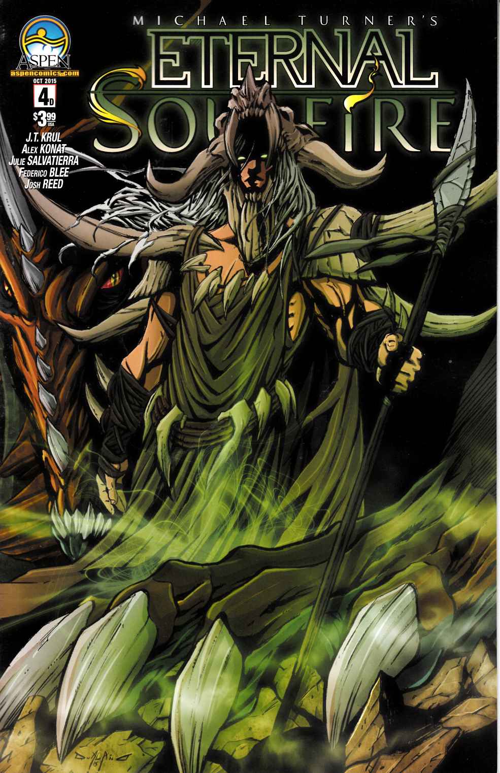 Eternal Soulfire #4 Cover D [Aspen Comic] LARGE