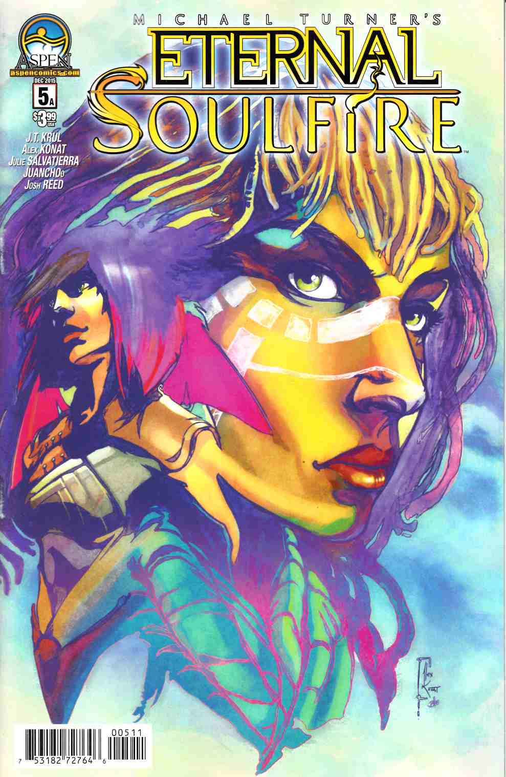 Eternal Soulfire #5 Cover A- Konat [Aspen Comic] LARGE