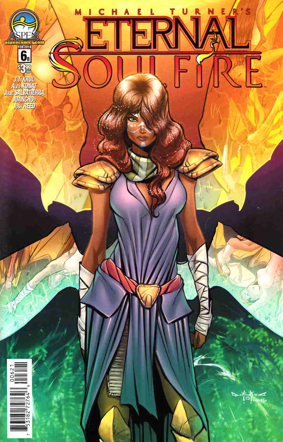 Eternal Soulfire #6 Cover B- Qualano [Aspen Comic] LARGE