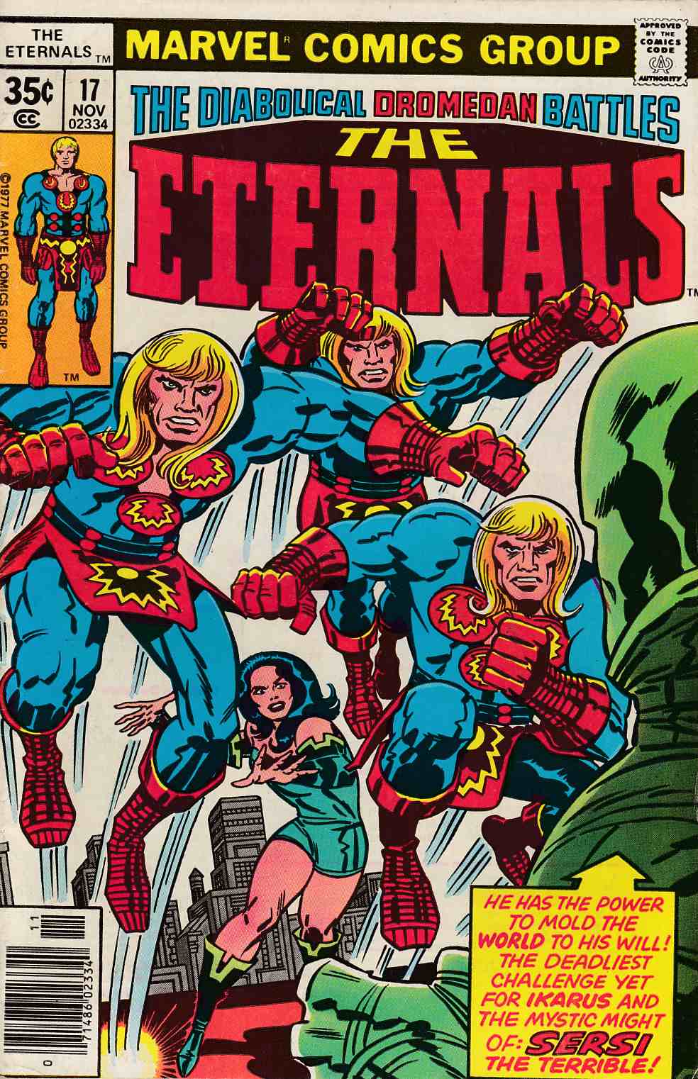 The Eternals #17 Fine/Very Fine (7.0) [Marvel Comic] THUMBNAIL