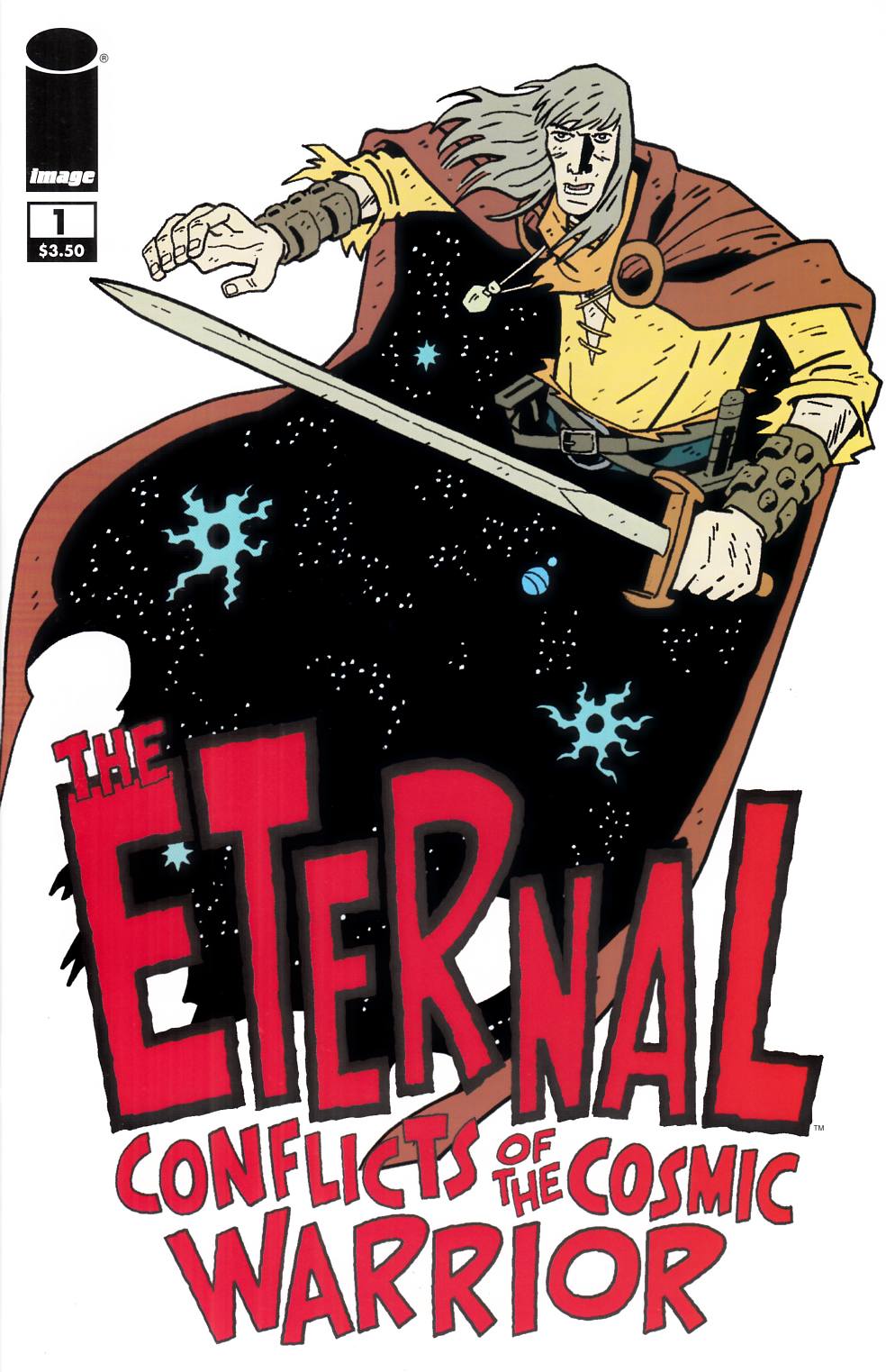 Eternal Conflicts of the Cosmic Warrior #1 Near Mint (9.4) [Image Comic] THUMBNAIL