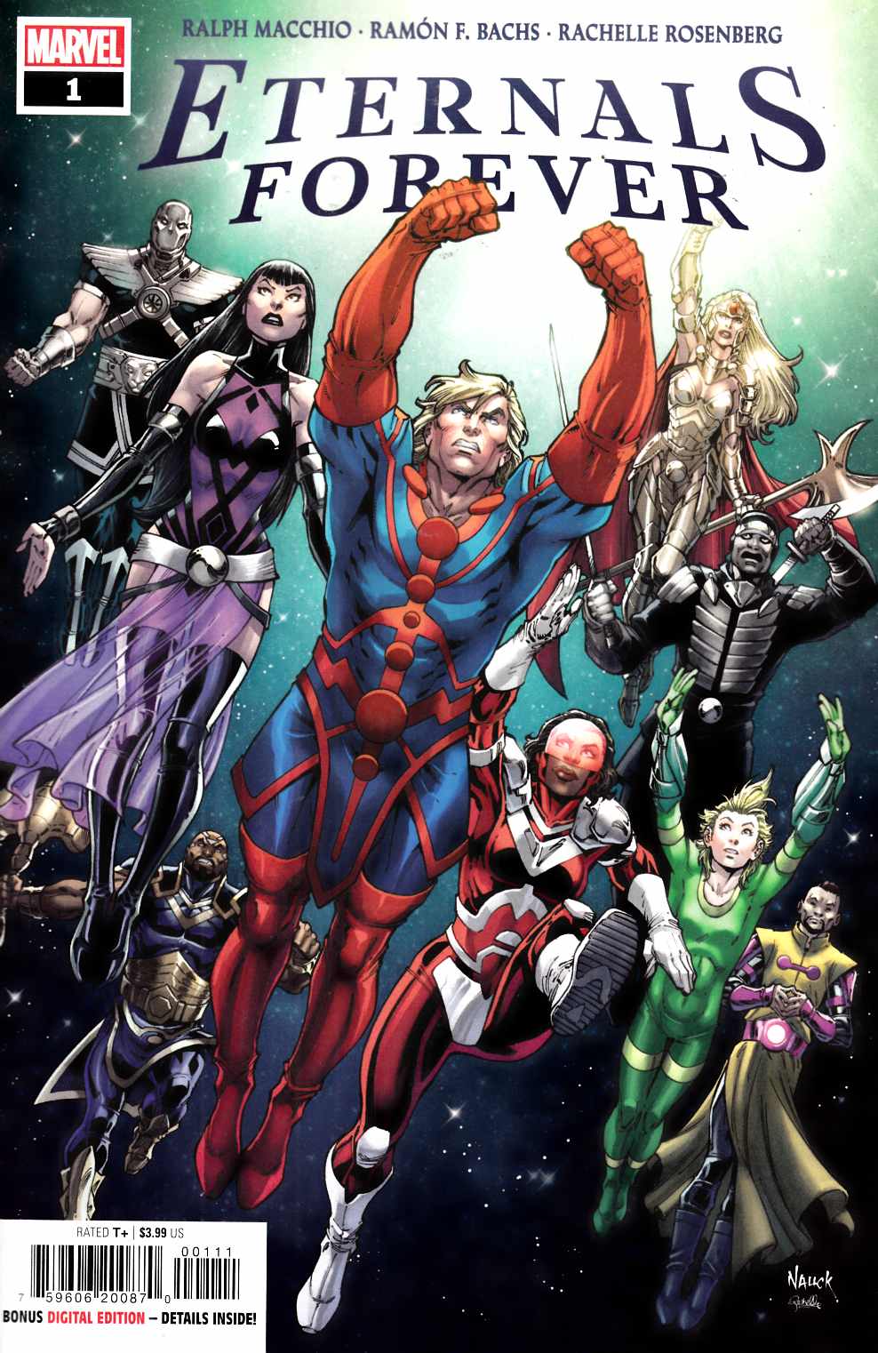 Eternals Forever #1 Near Mint (9.4) [Marvel Comic] LARGE