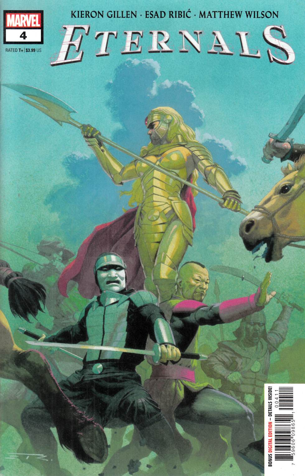 Eternals #4 Near Mint (9.4) [Marvel Comic] LARGE