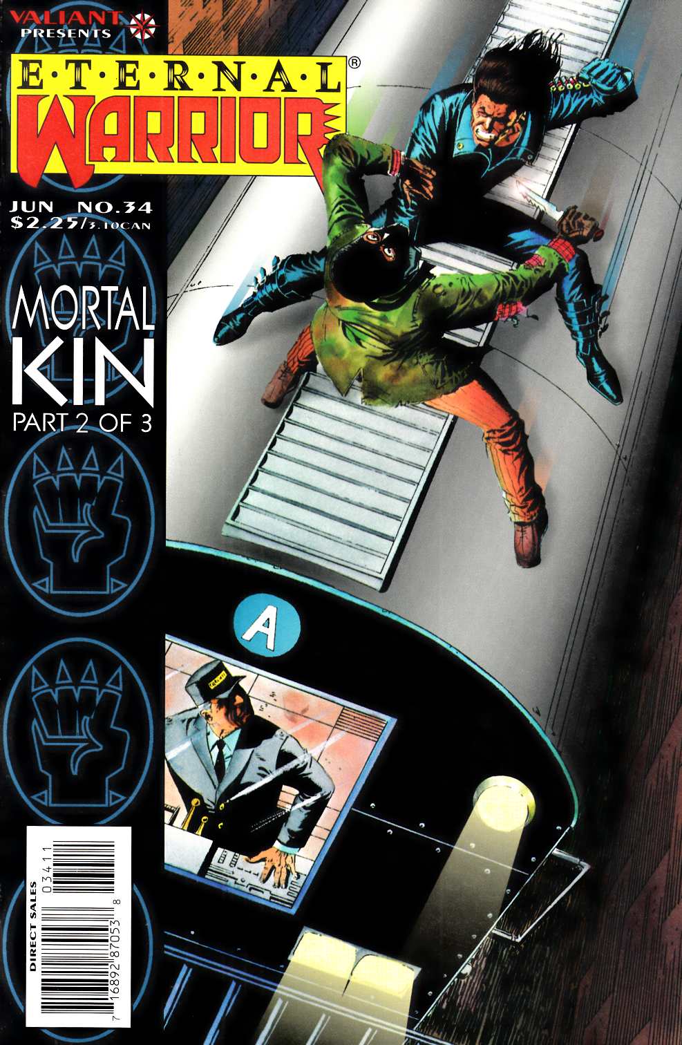 Eternal Warrior #34 Near Mint Minus (9.2) [Valiant Comic] THUMBNAIL