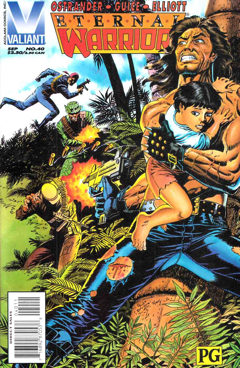 Eternal Warrior #40 Very Fine (8.0) [Valiant Comic] LARGE