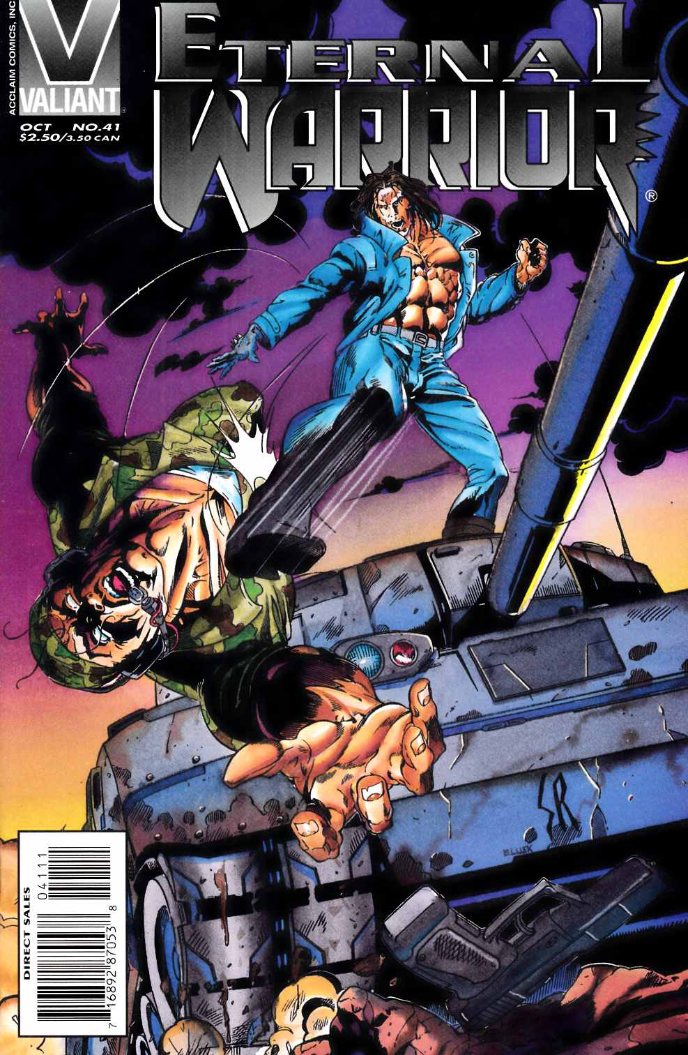 Eternal Warrior #41 Very Fine (8.0) [Valiant Comic] LARGE