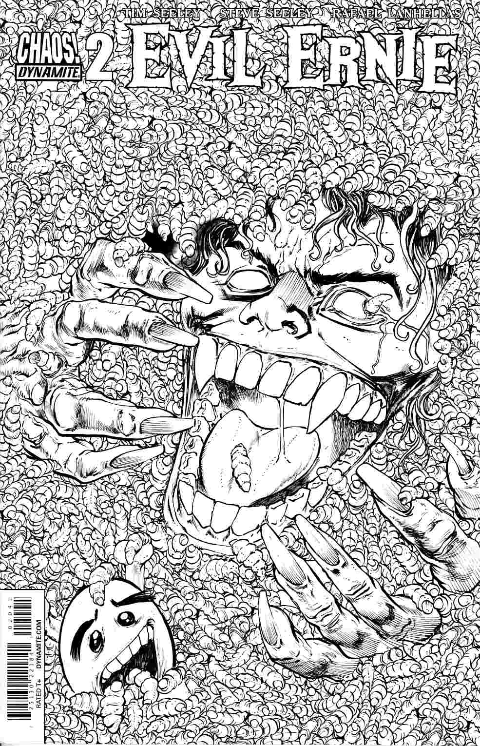 Evil Ernie #2 Cover D- Seeley B&W Incentive [Dynamite Comic] LARGE