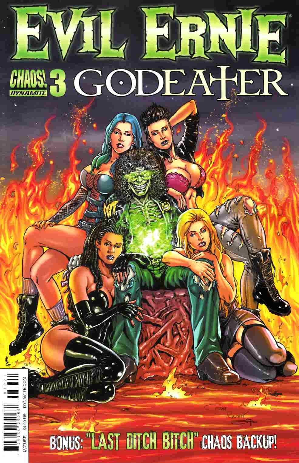 Evil Ernie Godeater #3 Cover B [Dynamite Comic] LARGE