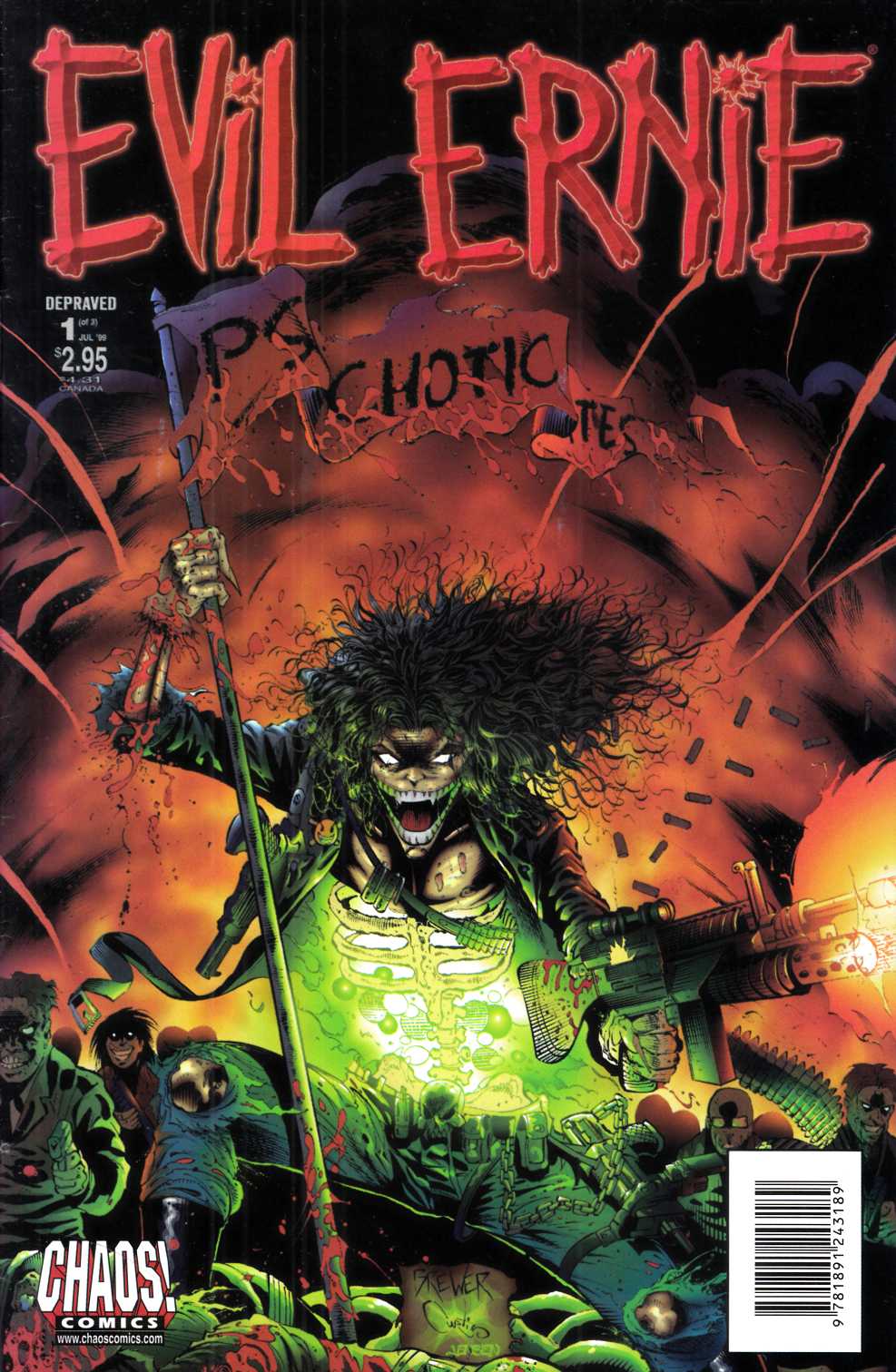 Evil Ernie Depraved #1 Very Fine (8.0) [Chaos Comic] THUMBNAIL