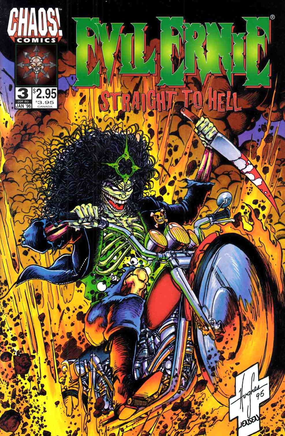 Evil Ernie Straight to Hell #3 Very Fine (8.0) [Chaos Comic] LARGE