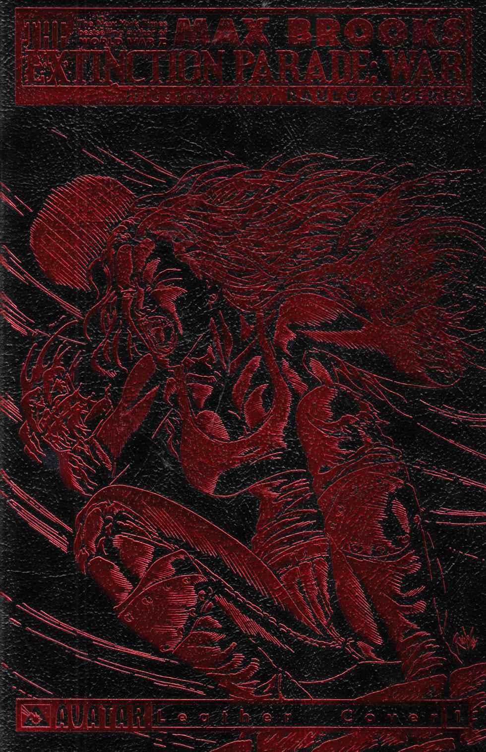 Extinction Parade War #1 Leather Cover [Comic] LARGE