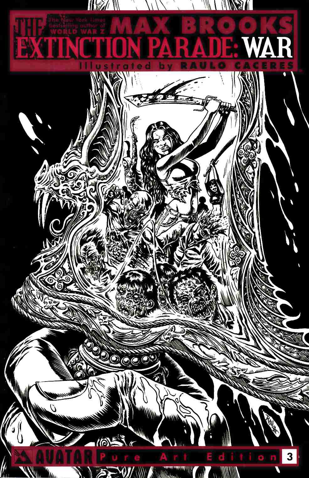 Extinction Parade War #3 Pure Art Incentive Cover [Comic] THUMBNAIL