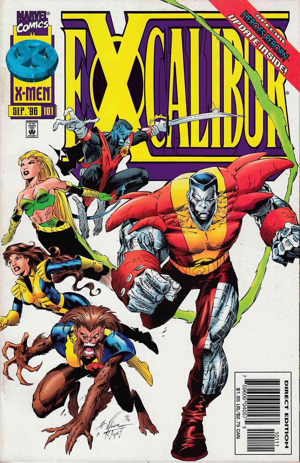 Excalibur #101 Near Mint (9.4) [Marvel Comic] LARGE