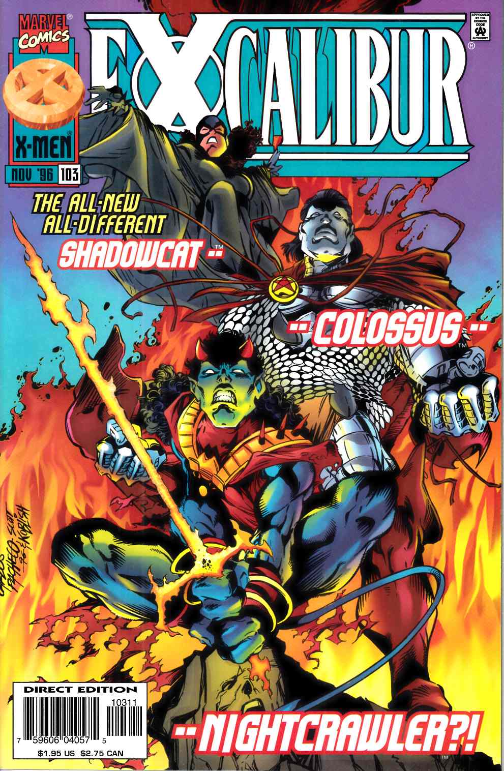 Excalibur #103 Near Mint (9.4) [Marvel Comic] THUMBNAIL