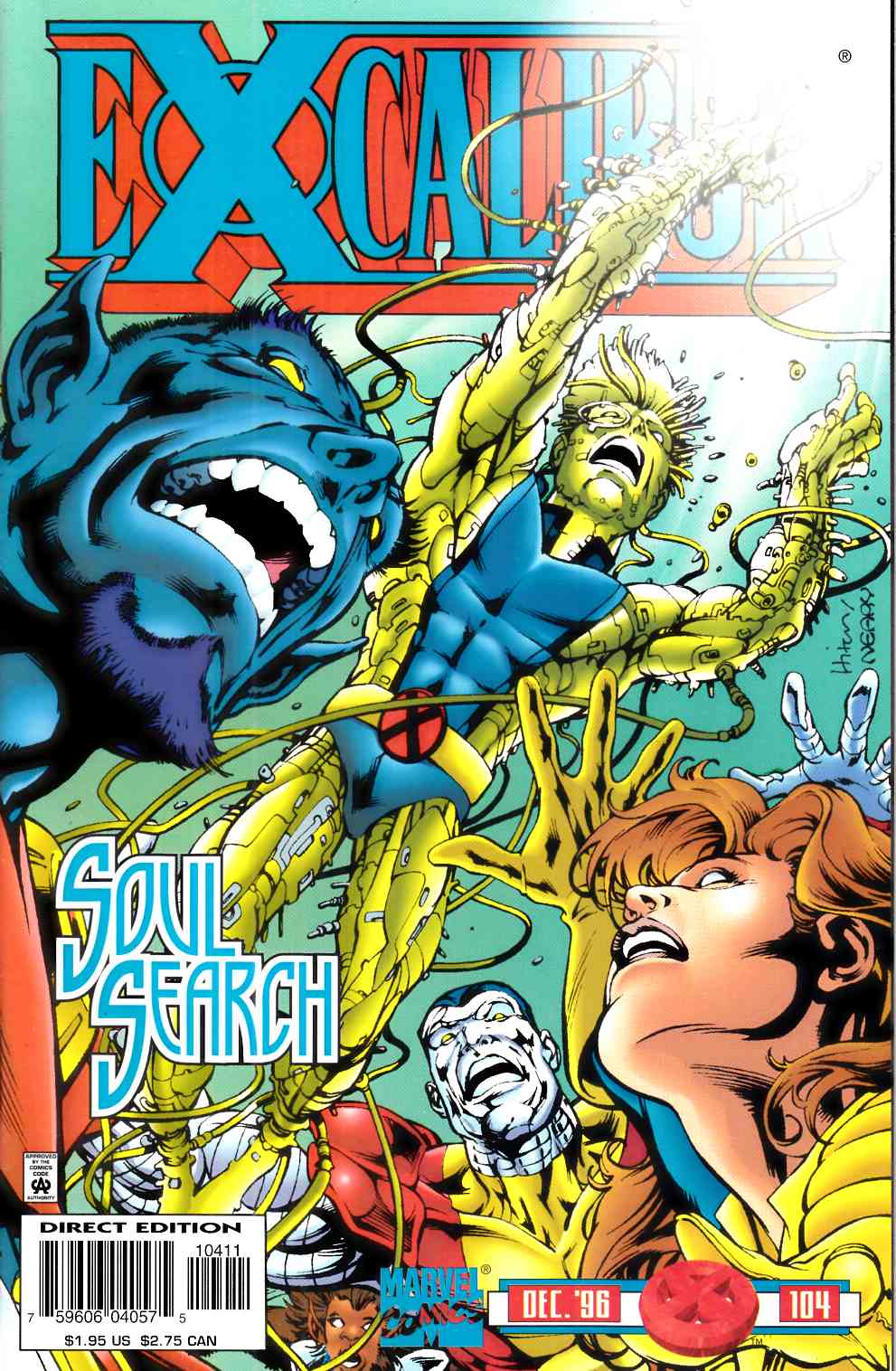 Excalibur #104 Very Fine (8.0) [Marvel Comic] LARGE