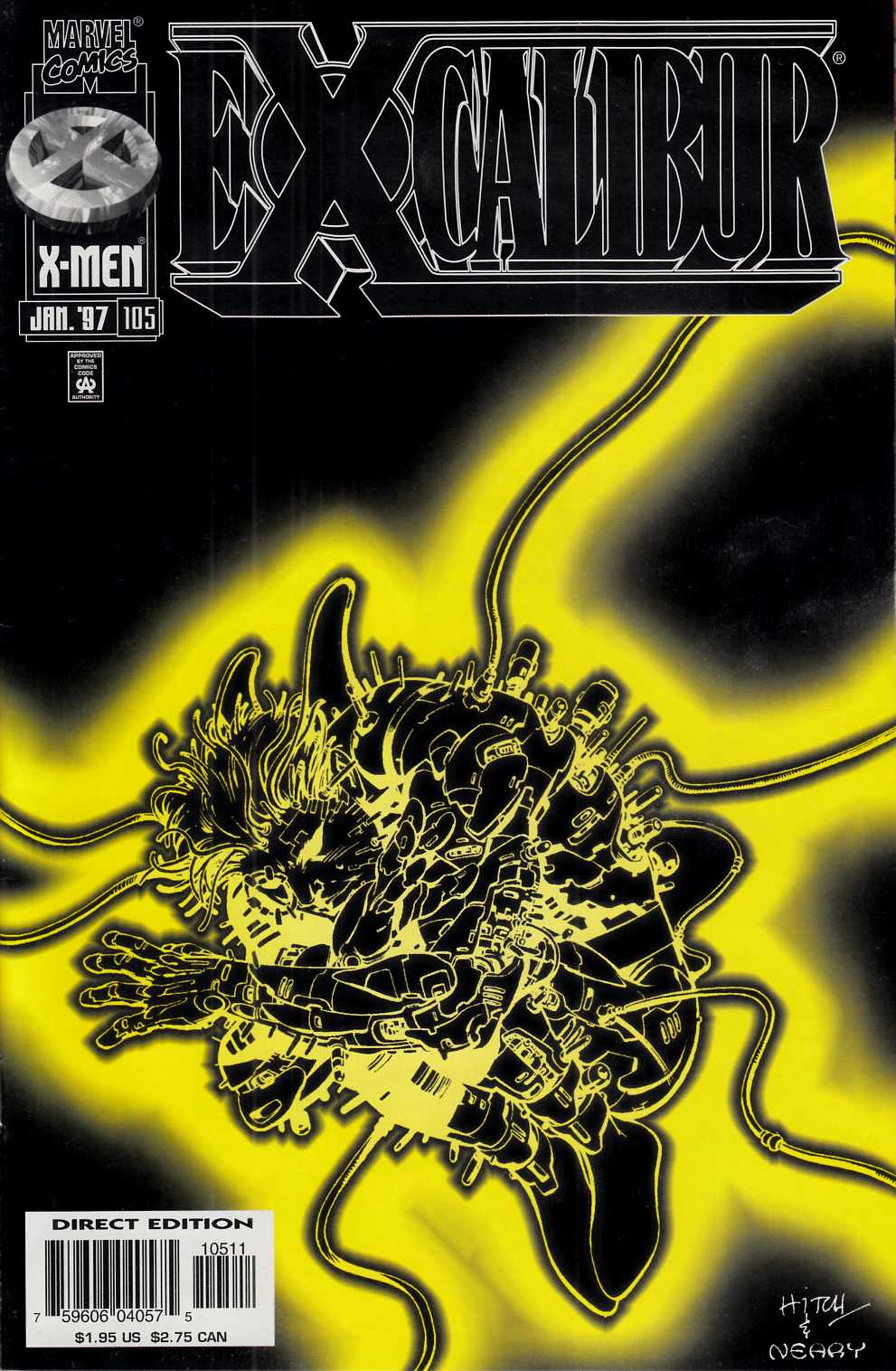 Excalibur #105 Very Fine (8.0) [Marvel Comic] LARGE
