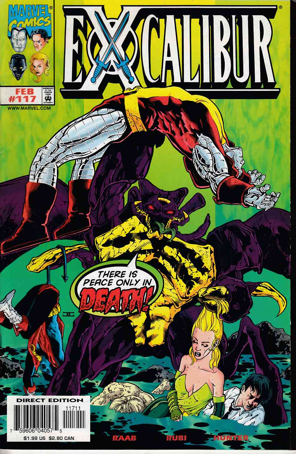 Excalibur #117 Near Mint (9.4) [Marvel Comic] LARGE