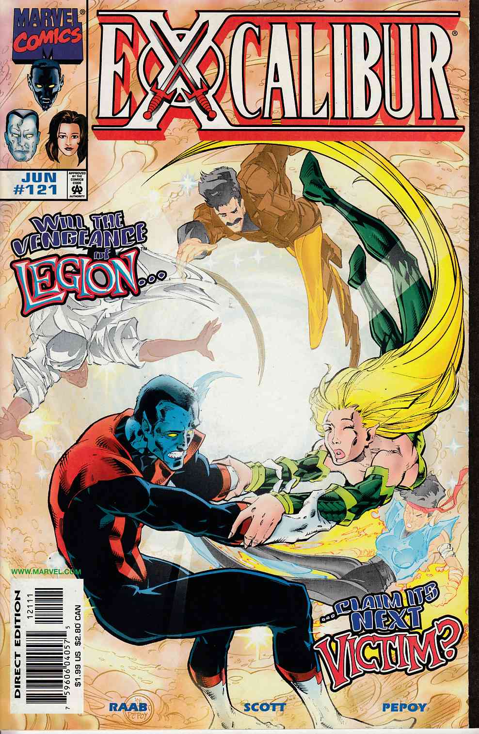 Excalibur #121 Near Mint (9.4) [Marvel Comic] LARGE