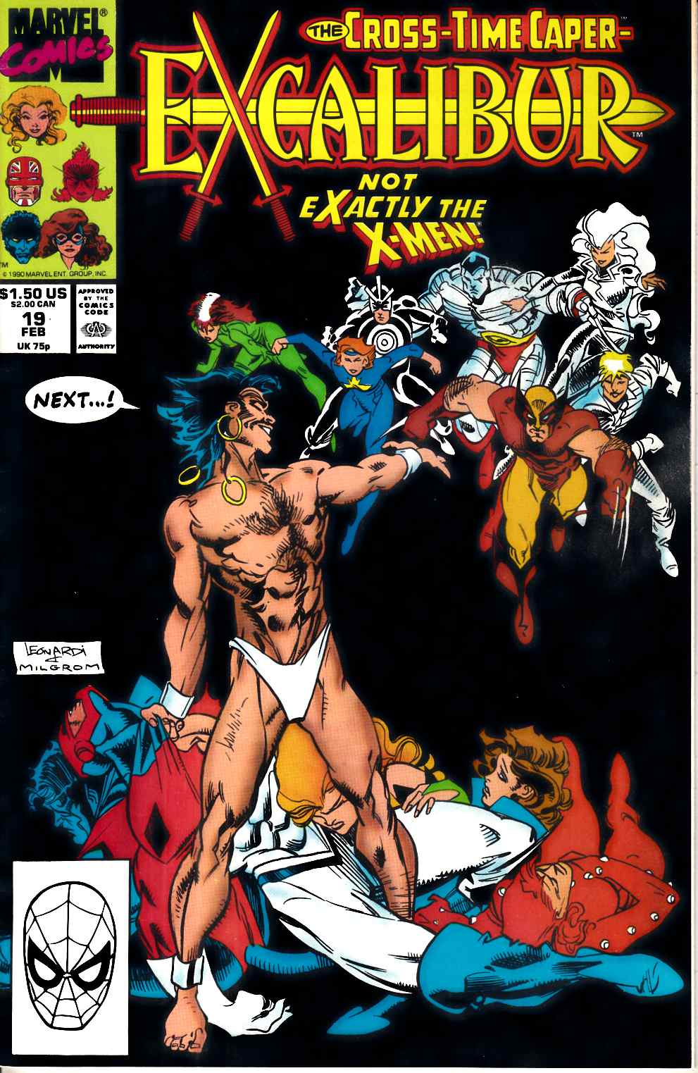 Excalibur #19 Very Fine (8.0) [Marvel Comic] LARGE