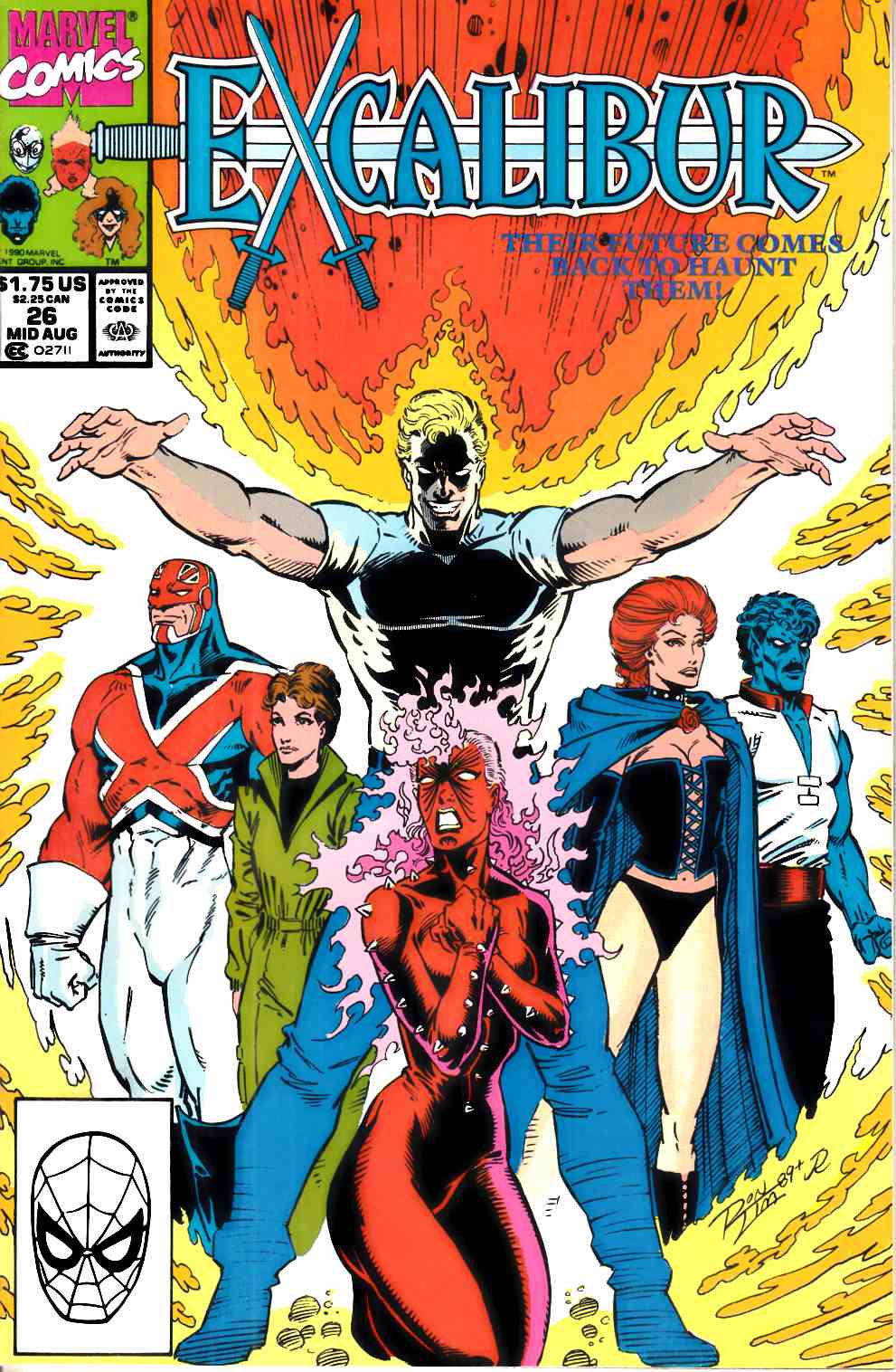 Excalibur #26 Very Fine (8.0) [Marvel Comic] LARGE