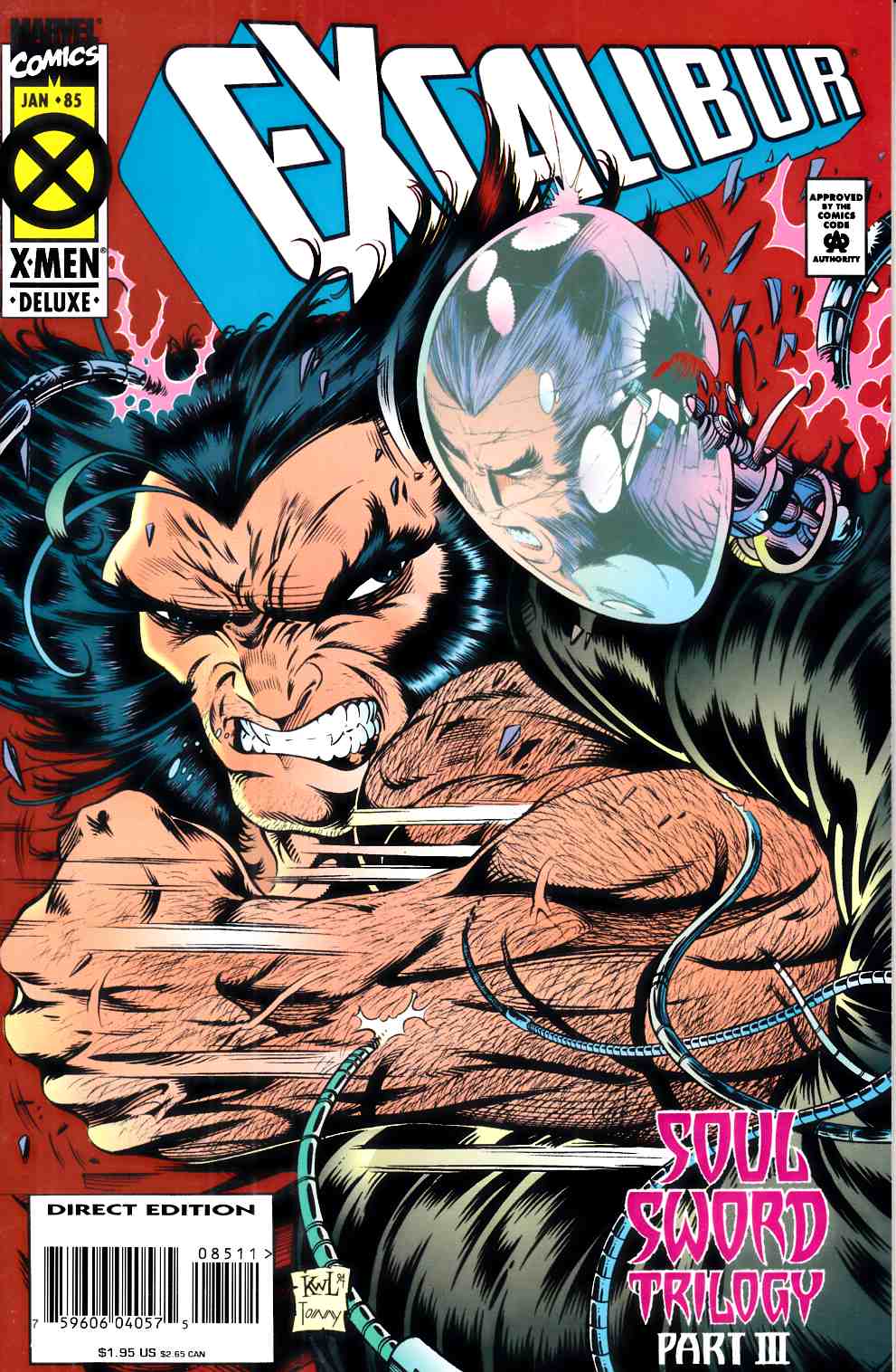 Excalibur #85 Very Fine (8.0) [Marvel Comic] LARGE