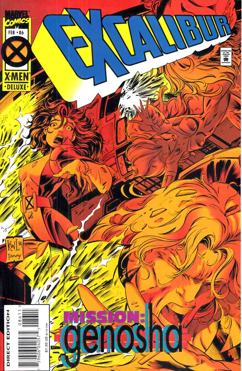 Excalibur #86 Very Fine (8.0) [Marvel Comic] THUMBNAIL